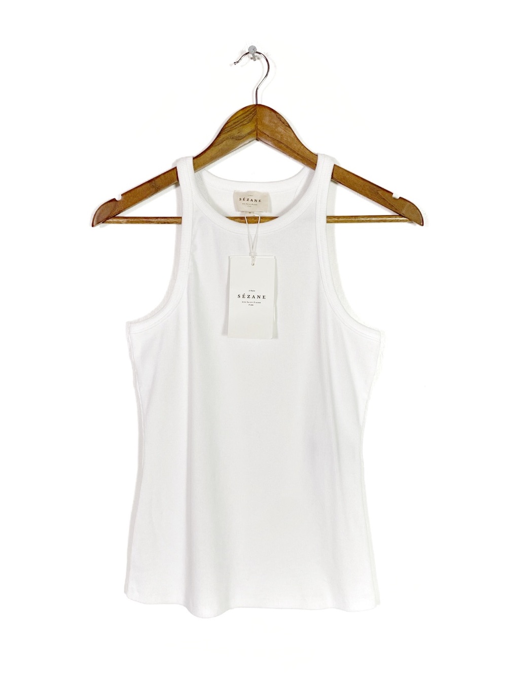 Sezane Marcelo Tank White - Picture 2 of 5